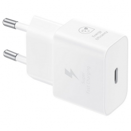 Cargador samsung ep - t2510nwegeu usb tipo c blanco 25w - cable no incluido