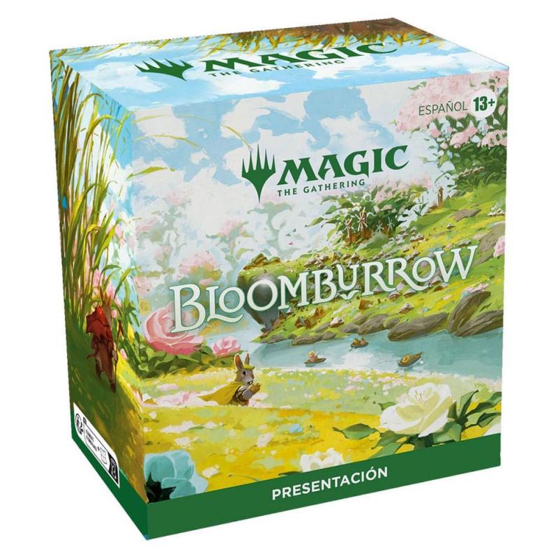 Juego de cartas magic the gathering: bloomburrow pack de presentación español