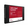 Disco duro interno ssd wd western digital red wds200t2r0a 2tb 2.5pulgadas sata 3