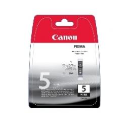 Cartucho tinta canon pgi 5 negro pigmentado 26ml pixma 4200 -  5200 mp 500 -  800 blister - Imagen 1