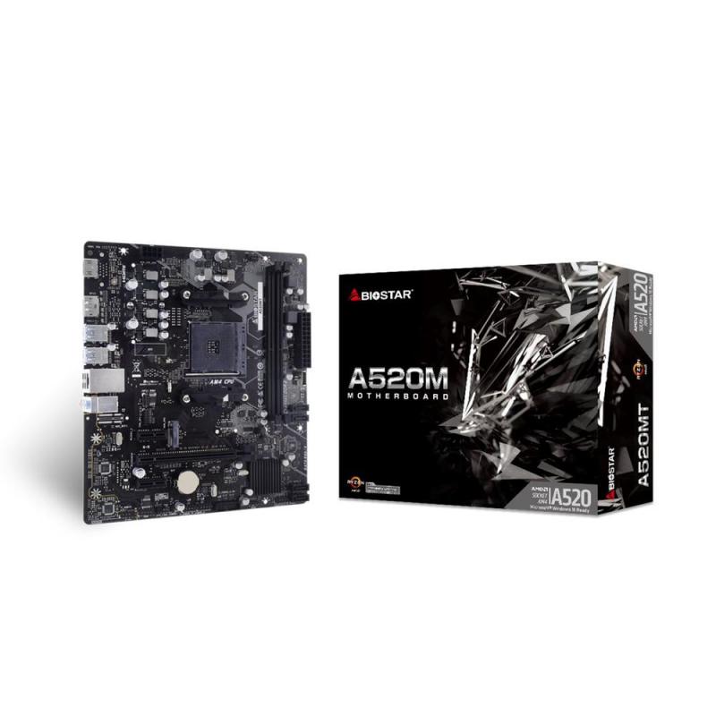 Placa base biostar am4 a520mt m - atx ddr4