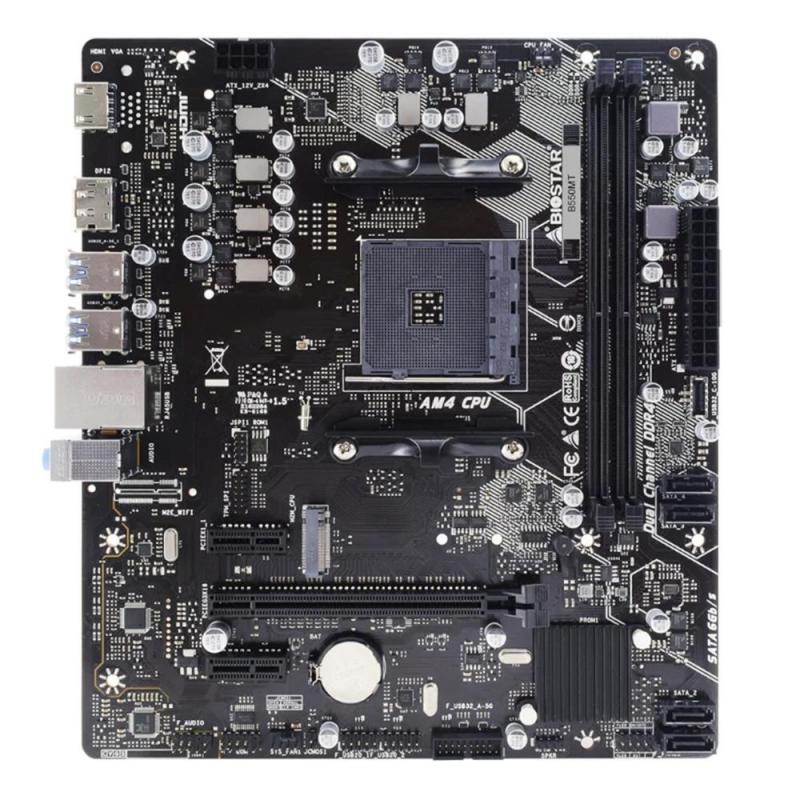 Placa base biostar am4 b550mt m - atx ddr4