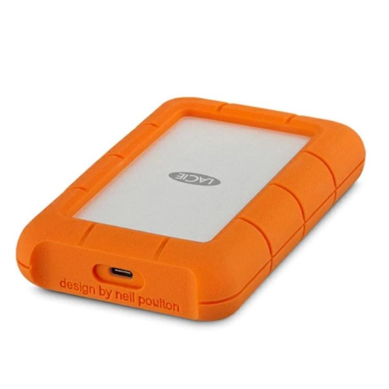 Disco duro externo hdd lacie rugged 4tb 2.5pulgadas usb tipo c