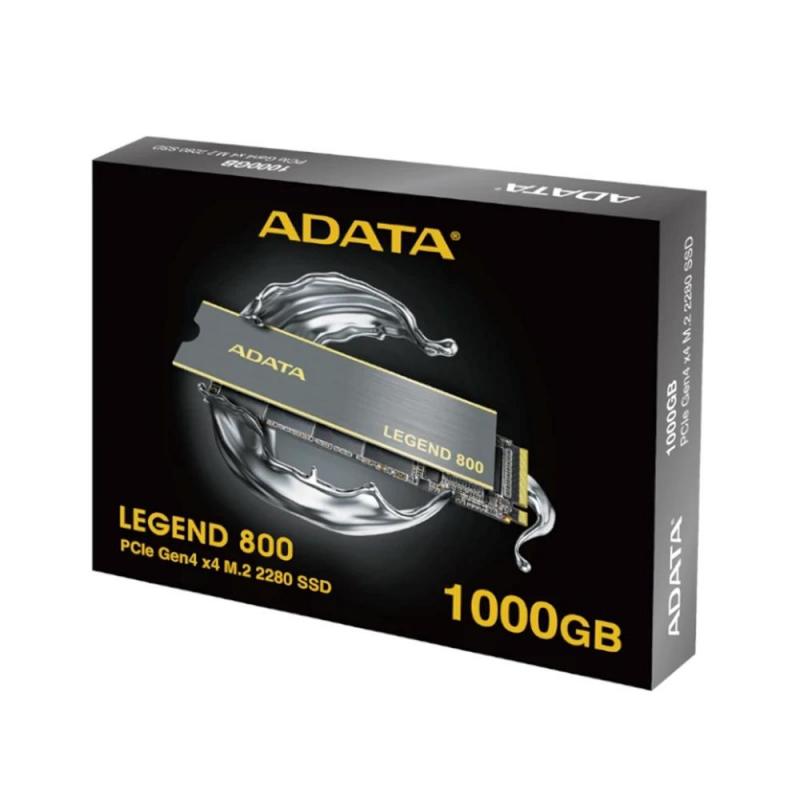 Disco duro interno solido ssd adata legend 800 1tb nvme