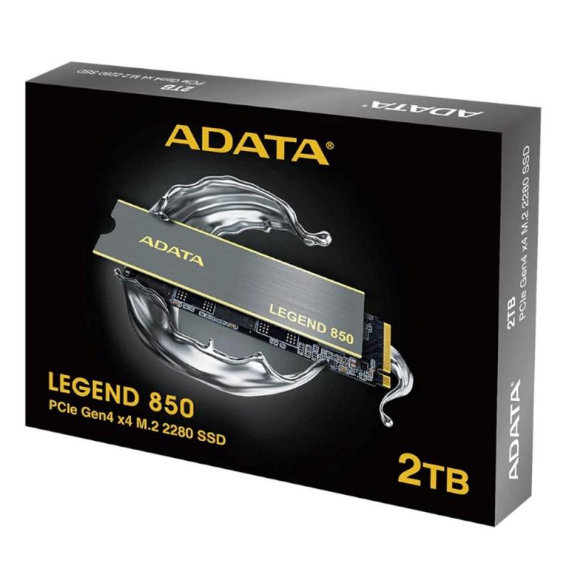 Disco duro interno solido ssd adata legend 850 2tb nvme