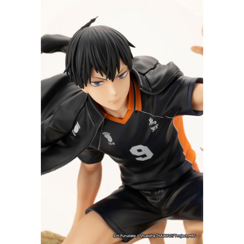 Figura kotobukiya haikyu!! artfx j tobio kageyama 1 - 8