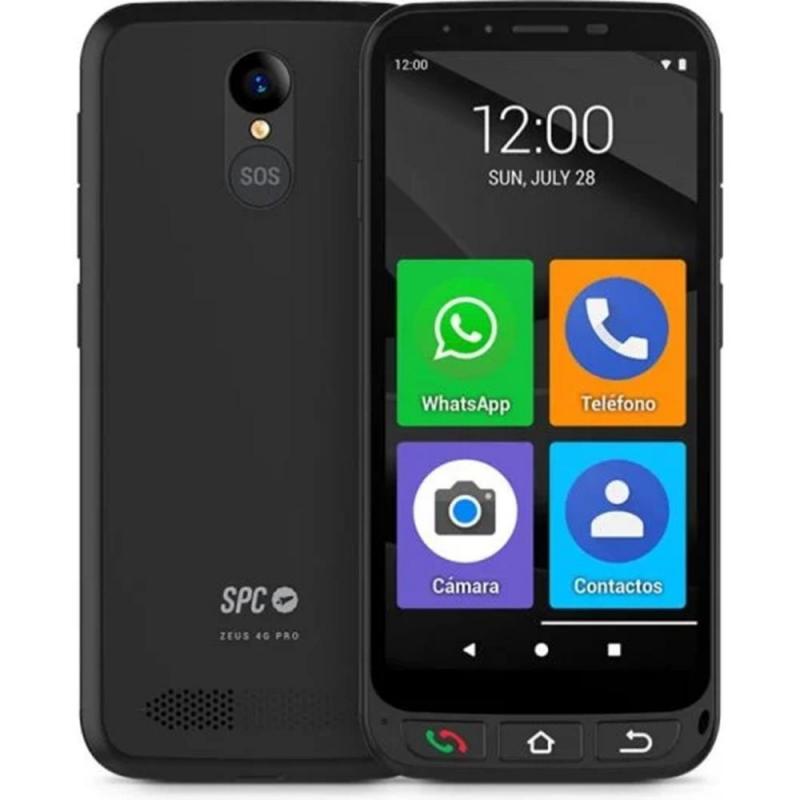 Movil spc zeus 4g pro 4 - 64gb negro