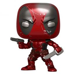 Funko pop marvel 80th primera aparicion deadpool efecto metalico exclusivo 45347