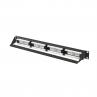 Patch panel lanberg 24 puertos 1u cat.6a utp 19pulgadas negro