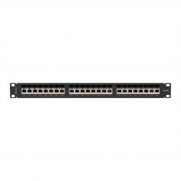 Patch panel lanberg 24 puertos 1u cat.6a ftp 19pulgadas negro