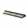 Patch panel lanberg 24 puertos 1u cat.6a ftp 19pulgadas negro