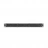 Patch panel lanberg 48 puertos 1u cat.6 19pulgadas negro