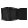 Armario lanberg mural rack 19pulgadas 12u -  600x600 negro