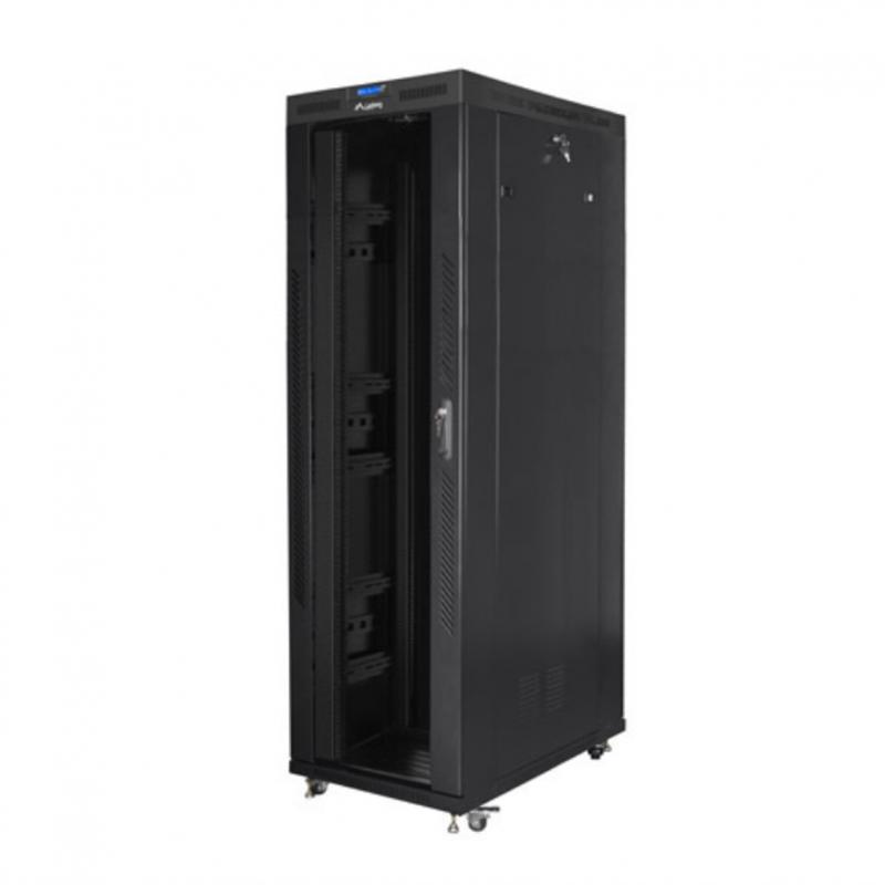 Armario lanberg rack 19pulgadas 42u 800x1200 negro