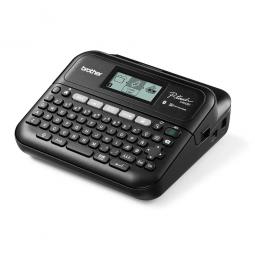 Rotuladora brother pt - d460btvp lcd -  2 lineas -  teclado qwerty -  corte de cinta manual