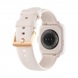 Reloj smartwatch myphone pastel gold cream