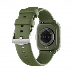 Reloj smartwatch myphone pastel silver green