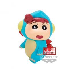 Figura banpresto: shin chan crayon dino stegosaurus nene chan