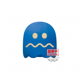 Peluche banpresto: pac man super big plush blue ghost