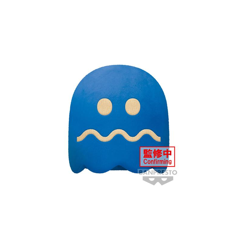 Peluche banpresto: pac man super big plush blue ghost