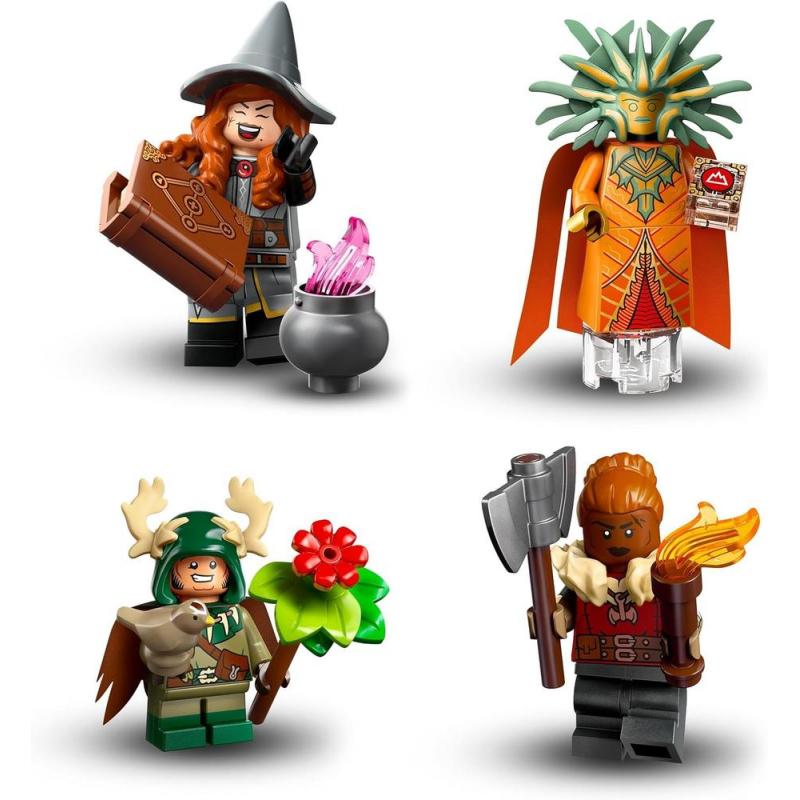 Mini figuras lego dungeons & dragons