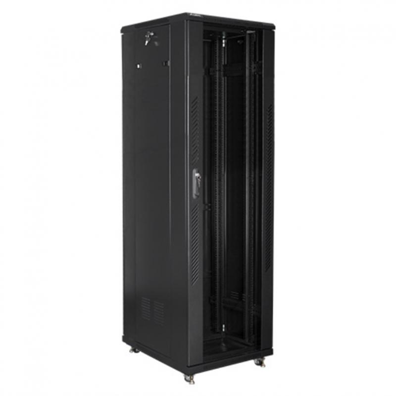 Armario lanberg rack 19pulgadas 42u 600x800 negro