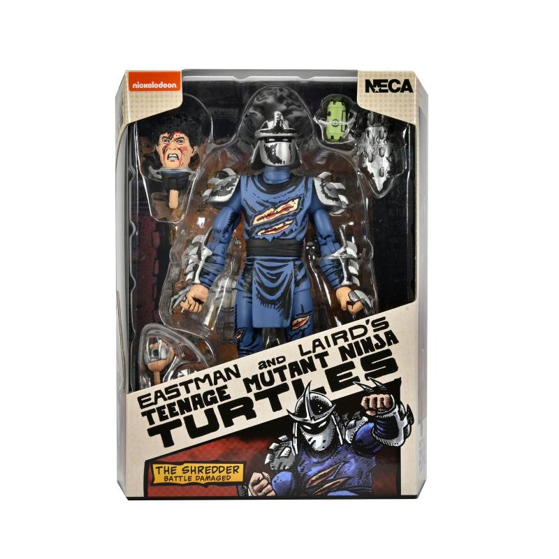 Figura neca tortugas ninja (mirage comics) battle damaged shredder