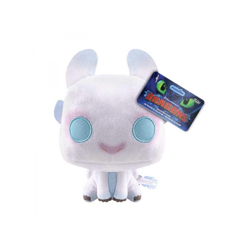 Funko pop plush: httyd light fury pop 7