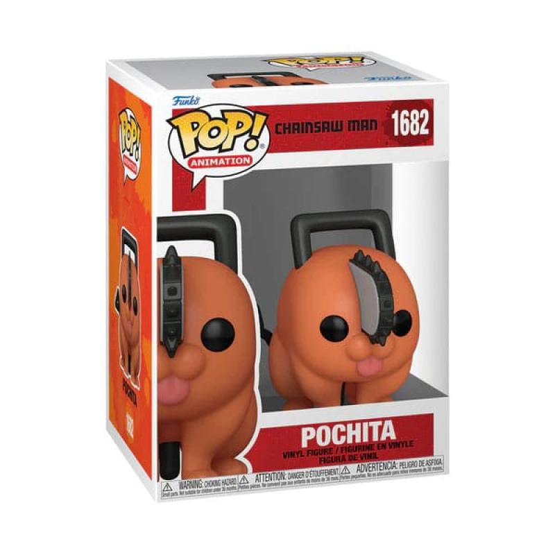 Funko pop animación chainsaw man pochita