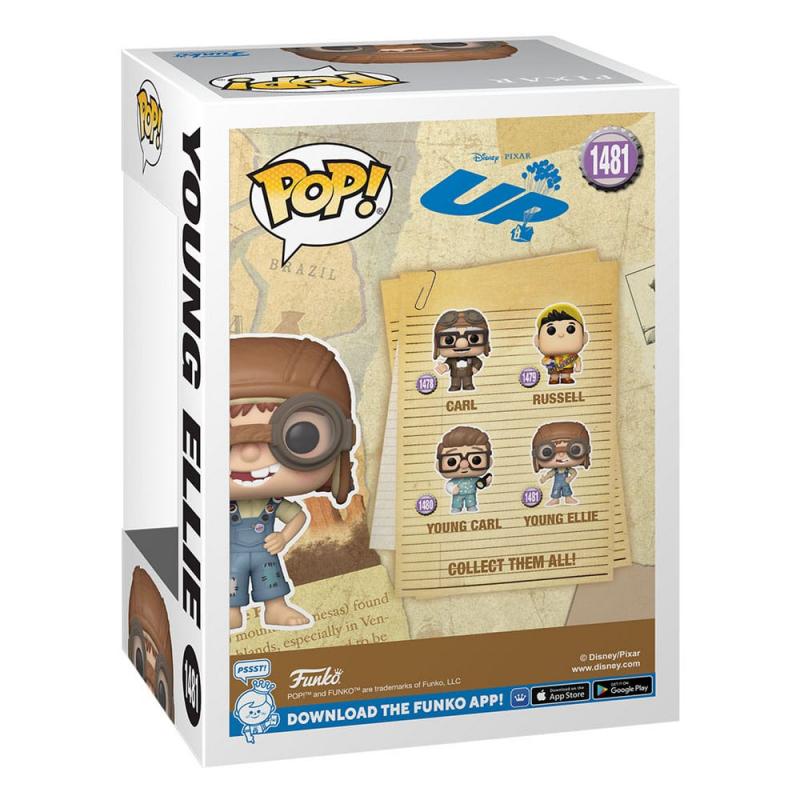 Funko pop disney pixar up young ellie