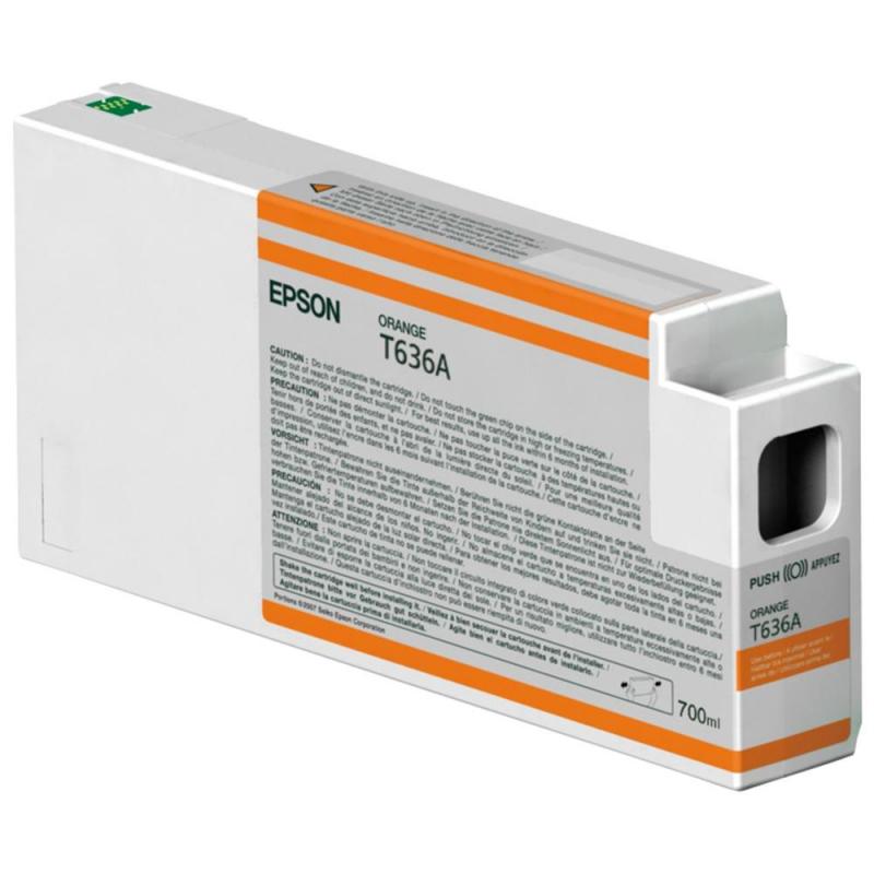 Cartucho tinta epson stylus photo 7900 - 9900 naranja 700ml