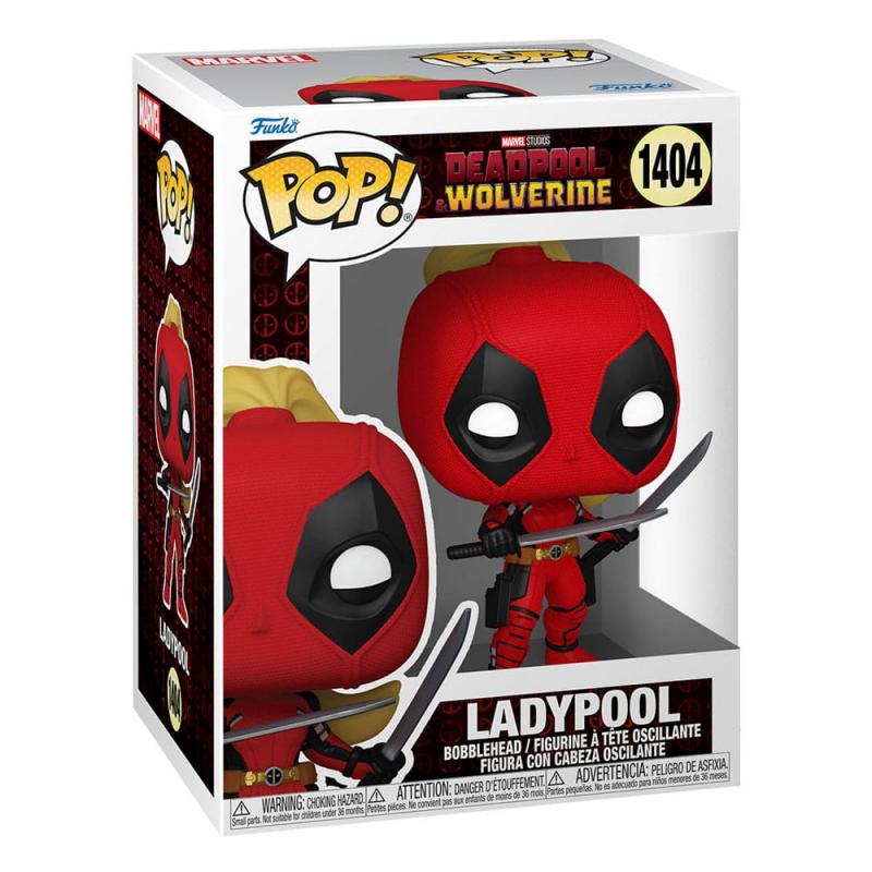 Funko pop marvel deadpool 3 ladypool