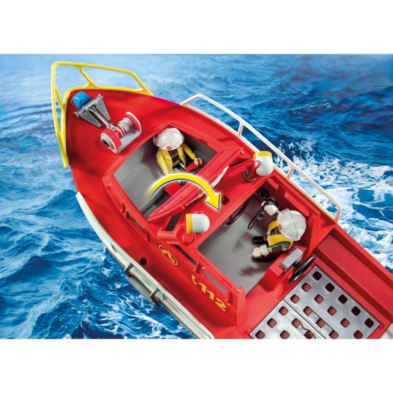 Playmobil barco de rescate