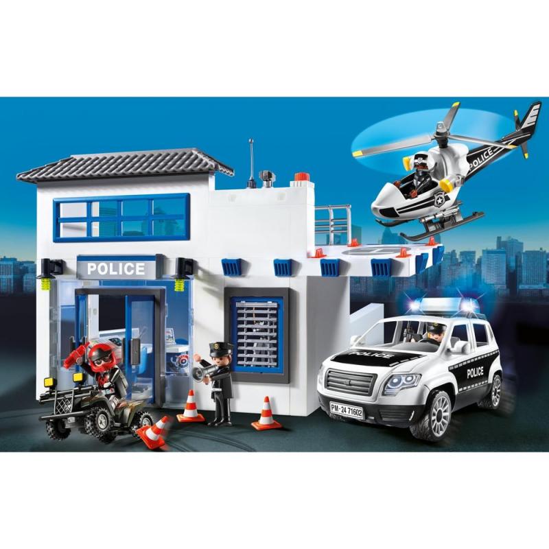 Playmobil mega set policía