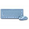 Kit teclado + mouse raton ngs fantasy kit azul wireless inalambrico