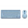 Kit teclado + mouse raton ngs fantasy kit azul wireless inalambrico