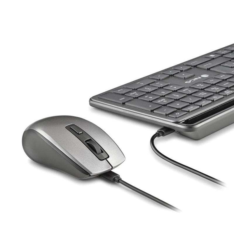 Kit teclado + mouse raton ngs eclipse kit wireless inalambrico