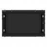 Armario lanberg mural rack 19pulgadas 6u -  600x450 negro