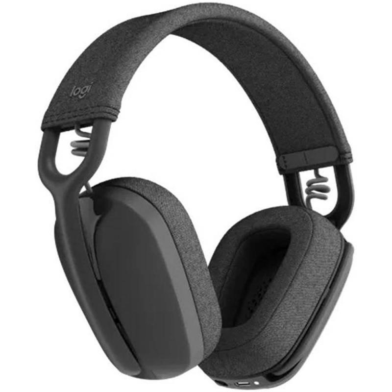 Auricular logitech zone vibe inalambrico negro