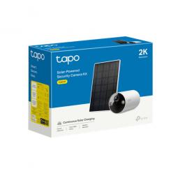 Camara de seguridad wifi tp - link tapo tc82 kit vision nocturna + panel solar