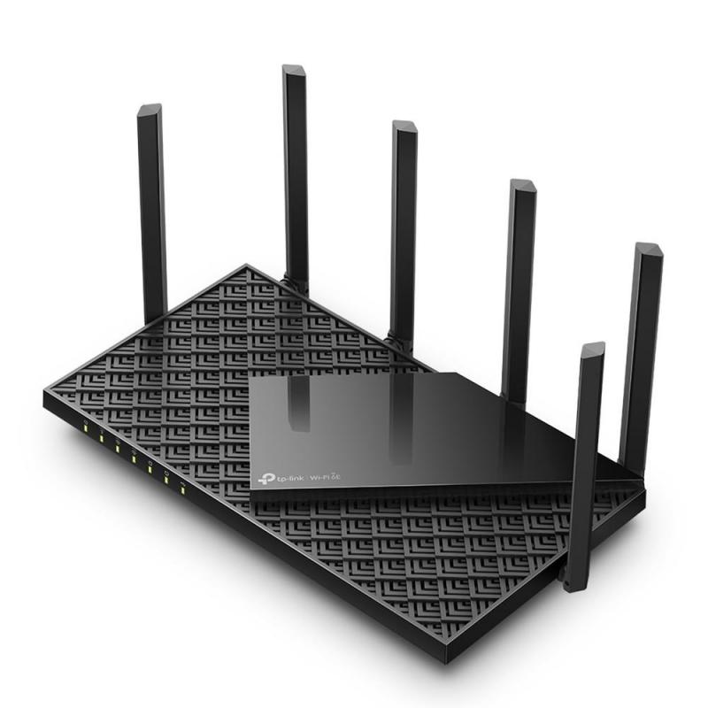 Router wifi tp - link archer axe75 ax5400 tri - band 5400 mbps