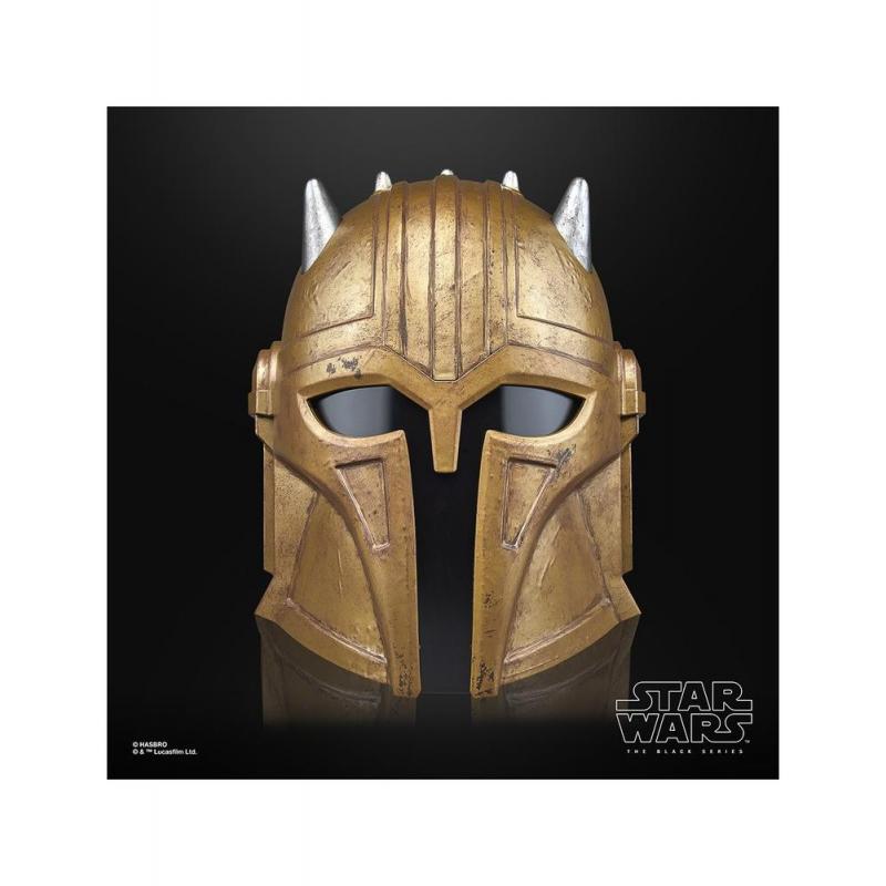 Casco electrónico hasbro star wars the mandalorian the black series the armorer