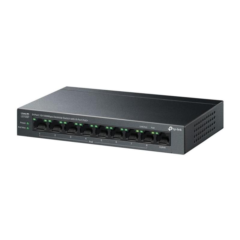 Switch tp - link ls109p 9 puertos