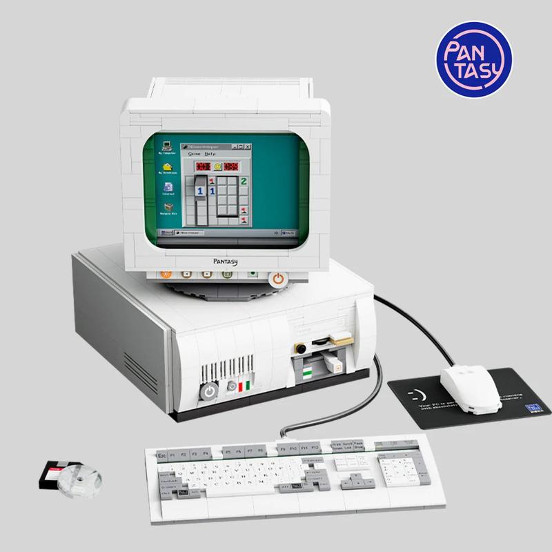 Maqueta retro computer set construccion joyside series 24 cm