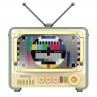 Maqueta retro tv set construccion joyside series 26 cm