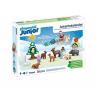 Playmobil junior: calendario de adviento navidad en la nieve