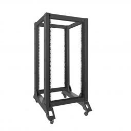 Armario lanberg abierto rack 19pulgadas 22u -  600x800 negro