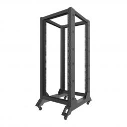 Armario lanberg abierto rack 19pulgadas 27u -  600x800 negro