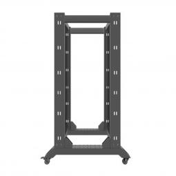 Armario lanberg abierto rack 19pulgadas 27u -  600x800 negro