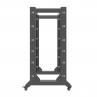 Armario lanberg abierto rack 19pulgadas 27u -  600x800 negro